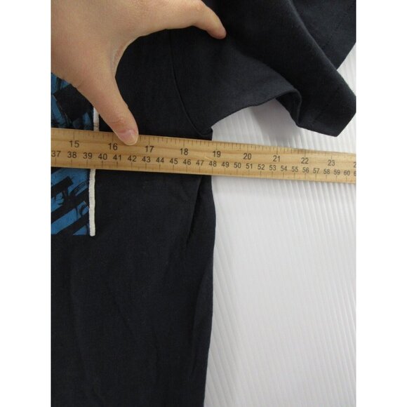 VINTAGE Chicago Shirt Large 1988 Victorious Tour Hanes Tee Double Sided - Picture 5 of 9